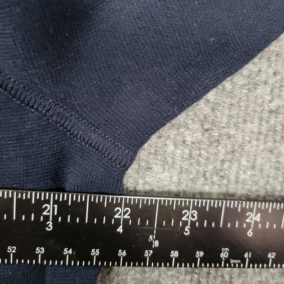 NWT BANANA REPUBLIC Blue Long Sleeve Button Shoulder Sweater Dress SIZE XXL - Picture 8 of 11